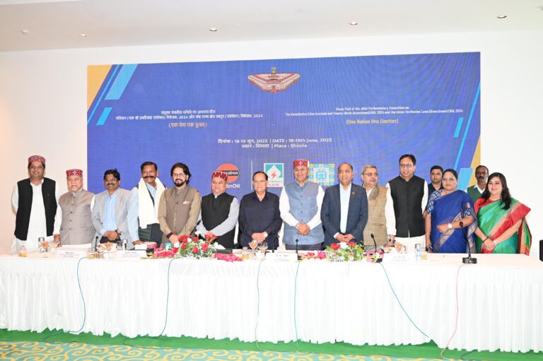 एक देश एक चुनाव” वर्तमान की जरूरत, इस पहल के लिए प्रधानमंत्री का आभार : जयराम ठाकुर