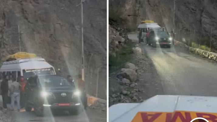 एंबुलेंस फंसी तो फॉर्च्यूनर गाड़ी का कटा 44 हजार, टेंपो ट्रेवलर का 20 हजार 500 रुपये का चालान