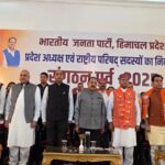 राजीव बिंदल को फिर से बीजेपी हिमाचल की कमान, केंद्रीय राज्य मंत्री जितेंद्र सिंह ने की निर्वाचन की घोषणा, तीसरी बार अध्यक्ष बने राजीव बिंदल