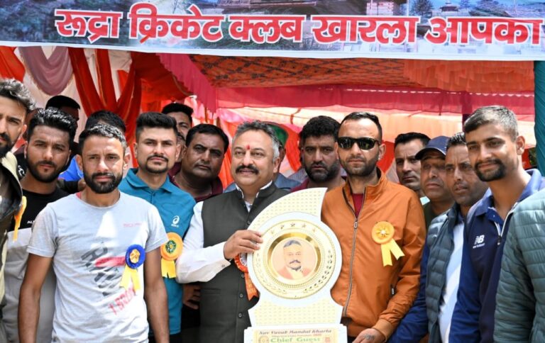 युवाओं के सर्वांगीण विकास में खेल निभाते है अलग भूमिका – रोहित ठाकुर