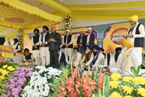 धर्म और मानवता की रक्षा के प्रतीक है गुरु तेग बहादुर: मुख्यमंत्री 350वें शहीदी दिवस पर श्री आनंदपुर साहिब में कार्यक्रम में हुए शामिल