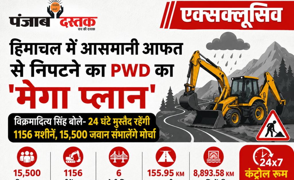 हिमाचल में मानसून से निपटने के लिए PWD की समीक्षा बैठक, विक्रमादित्य सिंह ने दिए निर्देश